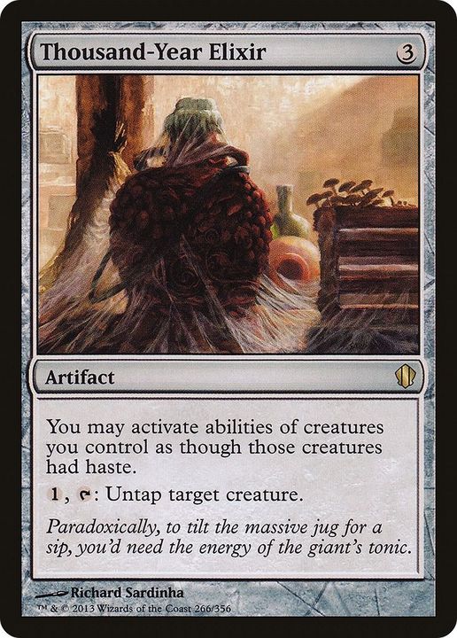 Thousand-Year Elixir in the group Magic the Gathering / Types / Artifacts / Artifact at Proxyprinters.com (15922)