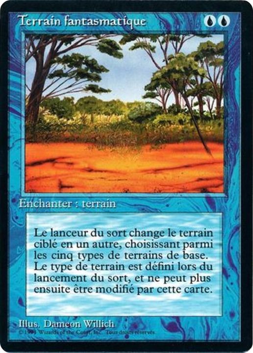 Phantasmal Terrain in the group Magic the Gathering / Types / Colors / Blue at Proxyprinters.com (15937)