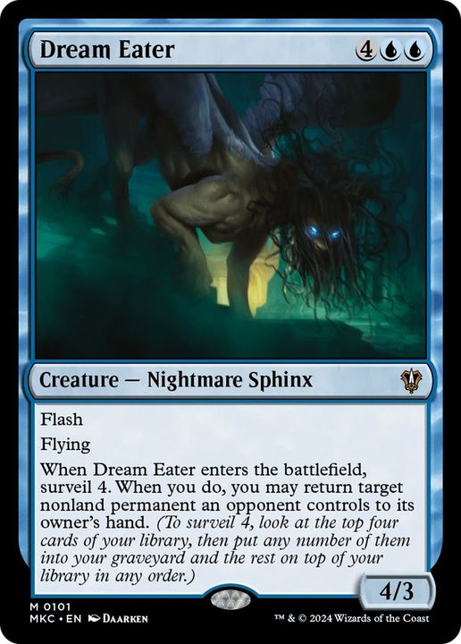 Dream Eater in the group Magic the Gathering / Sets / Murders at Karlov Manor Commander at Proxyprinters.com (15943)