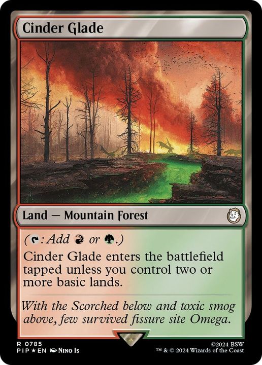 Cinder Glade in the group Magic the Gathering / Sets / Fallout at Proxyprinters.com (15944)