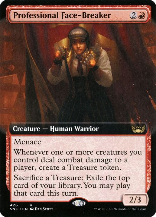 Professional Face-Breaker in the group Magic the Gathering / Types / Creatures / Warrior at Proxyprinters.com (15951)