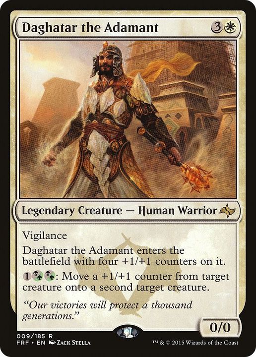 Daghatar the Adamant in the group Magic the Gathering / Types / Creatures / Warrior at Proxyprinters.com (15952)