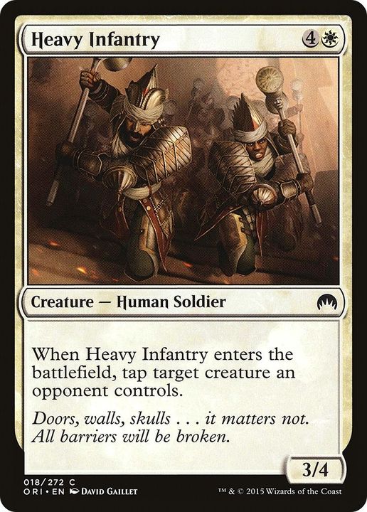 Heavy Infantry in the group Magic the Gathering / Sets / Magic Origins Tokens at Proxyprinters.com (15980)