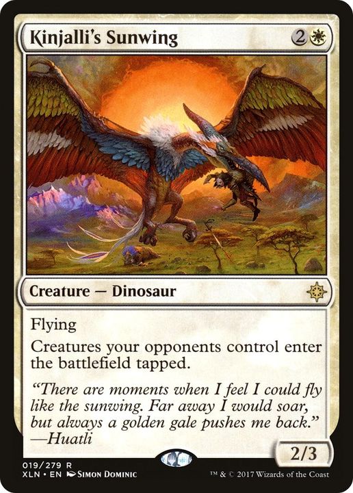 Kinjalli's Sunwing in the group Magic the Gathering / Types / Colors / White at Proxyprinters.com (16001)