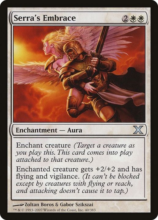 Serra's Embrace in the group Magic the Gathering / Types / Colors / White at Proxyprinters.com (16009)