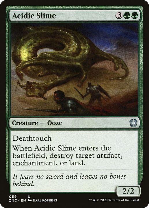 Acidic Slime in the group Magic the Gathering / Types / Colors / Green at Proxyprinters.com (16013)