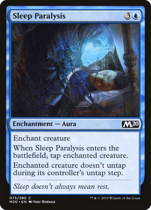 Sleep Paralysis in the group Magic the Gathering / Types / Colors / Blue at Proxyprinters.com (16016)