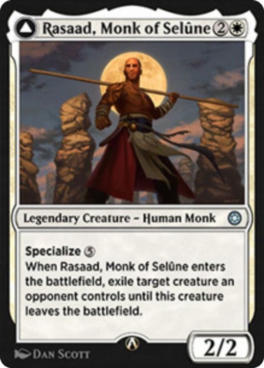 Rasaad, Monk of Selûne in the group Magic the Gathering / Sets / Alchemy Horizons: Baldur's Gate at Proxyprinters.com (16032)