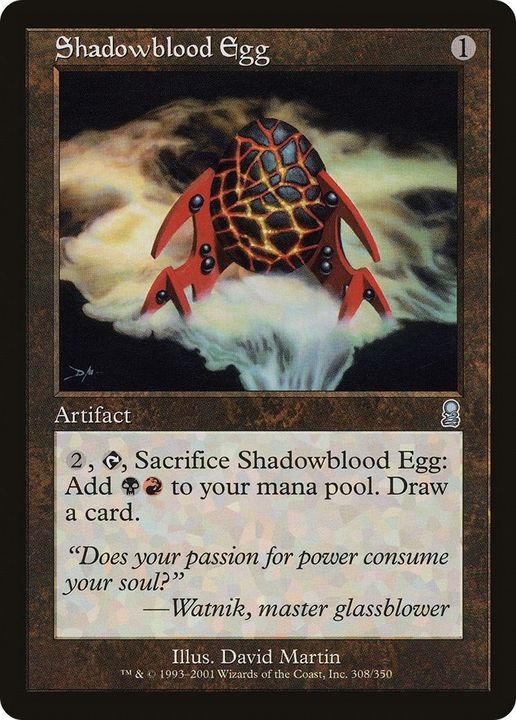 Shadowblood Egg in the group Magic the Gathering / Sets / Odyssey Promos at Proxyprinters.com (1607)