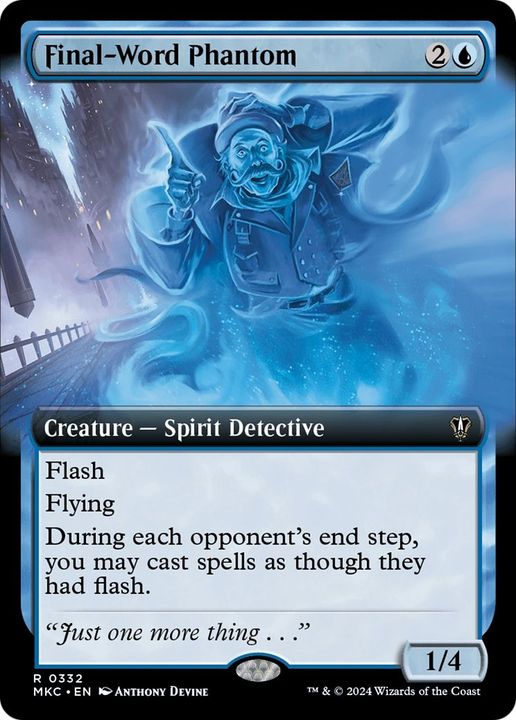 Final-Word Phantom in the group Magic the Gathering / Types / Colors / Blue at Proxyprinters.com (16083)