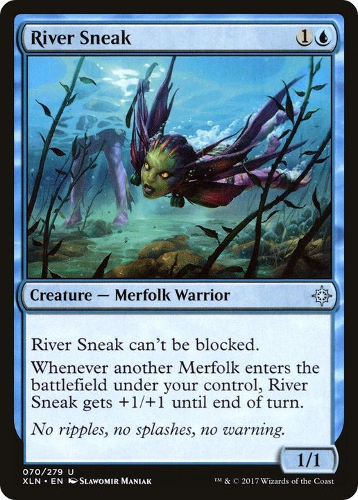 River Sneak in the group Magic the Gathering / Types / Creatures / Warrior at Proxyprinters.com (16097)