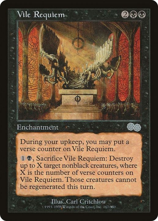 Vile Requiem in the group Magic the Gathering / Types / Enchantment / Enchantment at Proxyprinters.com (16104)