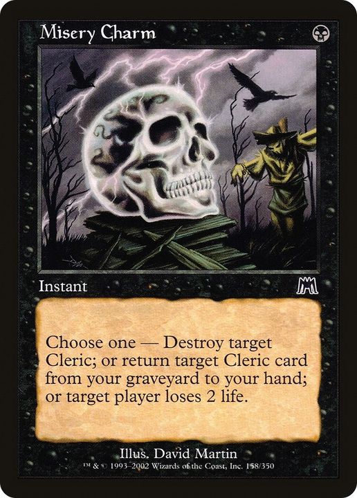 Misery Charm in the group Magic the Gathering / Types / Colors / Black at Proxyprinters.com (16107)