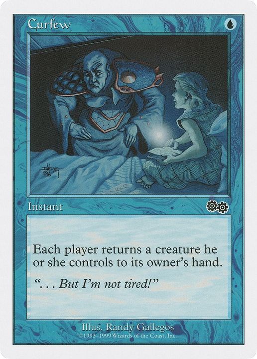 Curfew in the group Magic the Gathering / Types / Colors / Blue at Proxyprinters.com (1612)