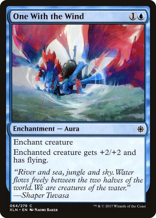 One With the Wind in the group Magic the Gathering / Types / Colors / Blue at Proxyprinters.com (16136)