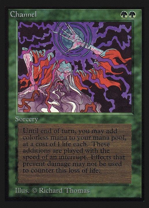 Channel in the group Magic the Gathering / Types / Colors / Green at Proxyprinters.com (16160)