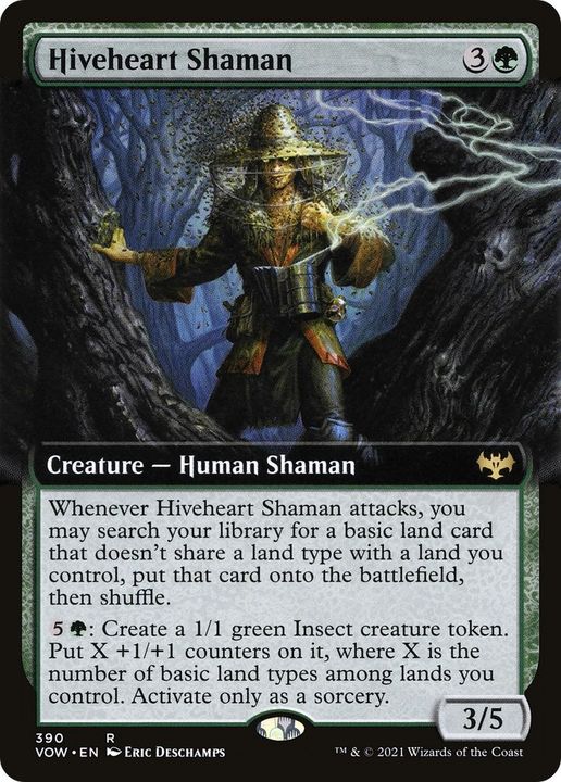 Hiveheart Shaman in the group Magic the Gathering / Types / Creatures / Human at Proxyprinters.com (16163)