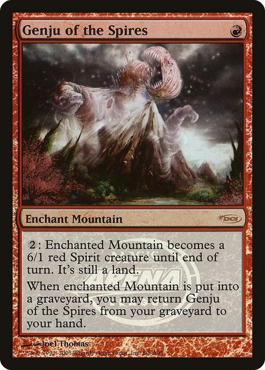 Genju of the Spires in the group Magic the Gathering / Types / Colors / Red at Proxyprinters.com (16165)