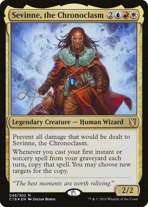 Sevinne, the Chronoclasm in the group Magic the Gathering / Sets / Commander 2019 at Proxyprinters.com (16174)