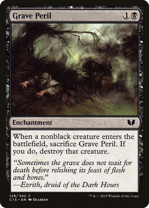 Grave Peril in the group Magic the Gathering / Sets / Commander 2015 at Proxyprinters.com (16177)