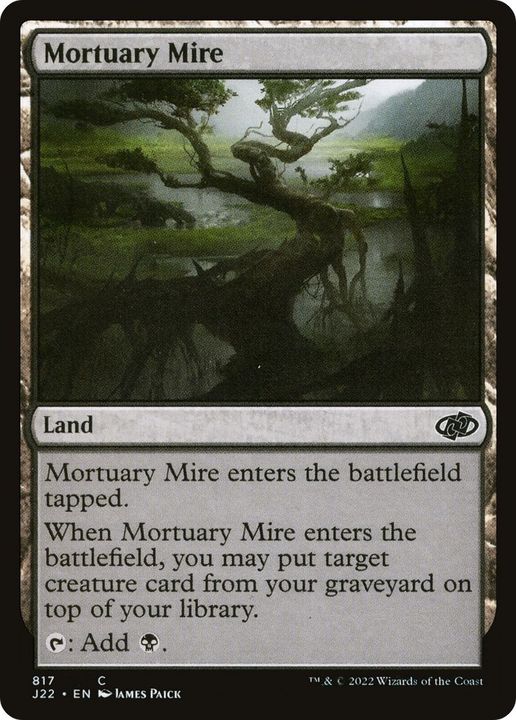 Mortuary Mire in the group Magic the Gathering / Types / Colors / Colorless at Proxyprinters.com (16179)