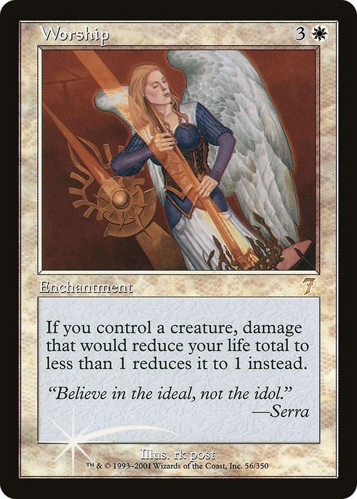 Worship in the group Magic the Gathering / Sets / Seventh Edition at Proxyprinters.com (16205)