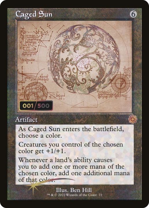 Caged Sun in the group Magic the Gathering / Types / Artifacts / Artifact at Proxyprinters.com (16229)