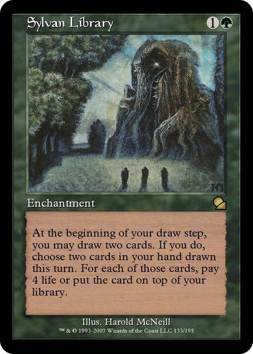 Sylvan Library in the group Magic the Gathering / Types / Enchantment / Enchantment at Proxyprinters.com (16258)