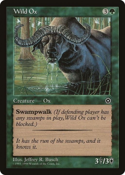 Wild Ox in the group Magic the Gathering / Types / Colors / Green at Proxyprinters.com (16261)