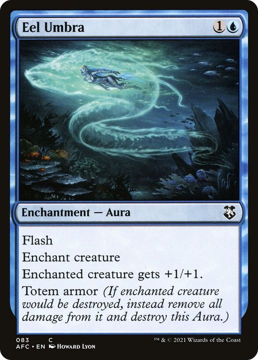 Eel Umbra in the group Magic the Gathering / Types / Colors / Blue at Proxyprinters.com (16271)