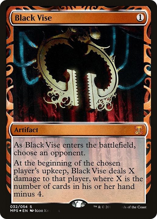 Black Vise in the group Magic the Gathering / Types / Artifacts / Artifact at Proxyprinters.com (16289)