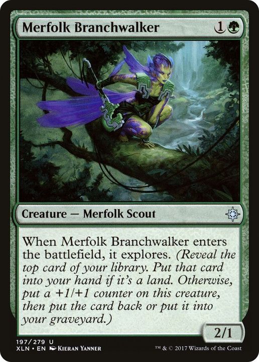 Merfolk Branchwalker in the group Magic the Gathering / Types / Colors / Green at Proxyprinters.com (16293)