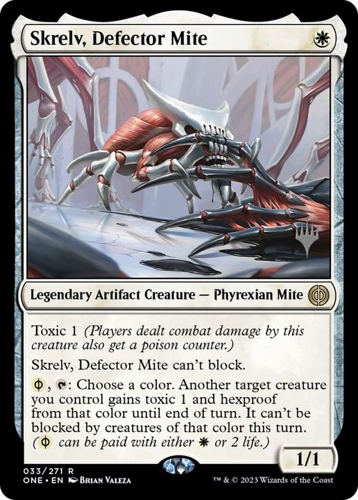 Skrelv, Defector Mite in the group Magic the Gathering / Types / Artifacts / Legendary Artifact at Proxyprinters.com (16298)