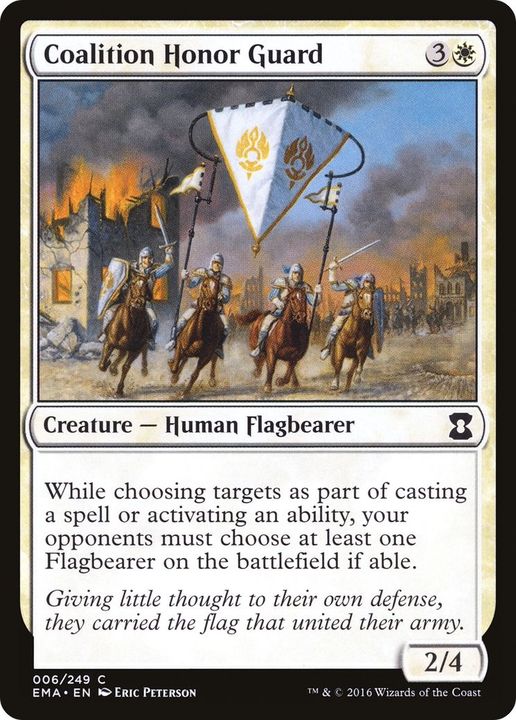 Coalition Honor Guard in the group Magic the Gathering / Types / Creatures / Human at Proxyprinters.com (16312)