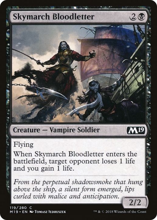 Skymarch Bloodletter in the group Magic the Gathering / Types / Colors / Black at Proxyprinters.com (16319)