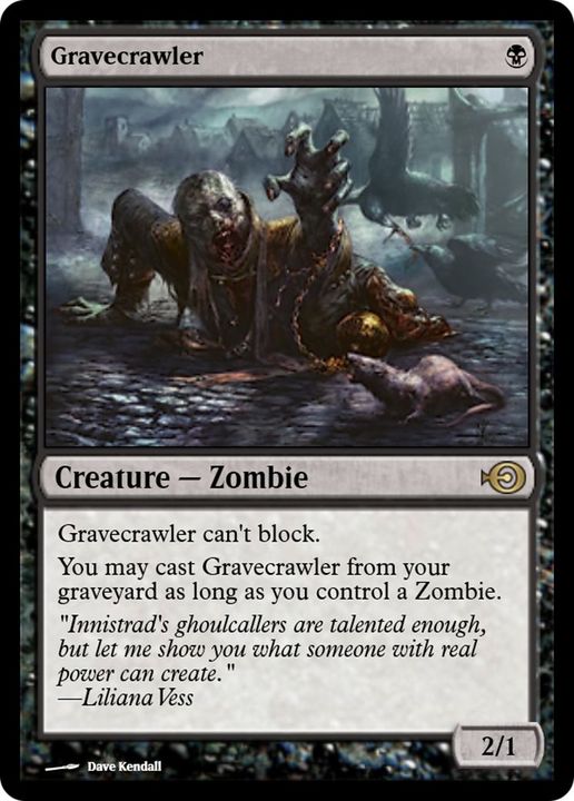 Gravecrawler in the group Magic the Gathering / Types / Creatures / Zombie at Proxyprinters.com (16322)