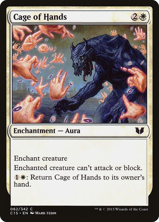 Cage of Hands in the group Singles at Proxyprinters.com (16323)