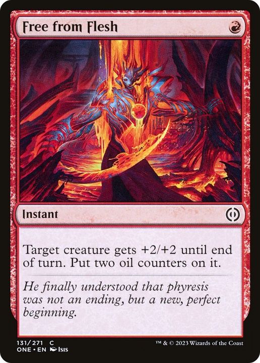 Free from Flesh in the group Magic the Gathering / Types / Colors / Red at Proxyprinters.com (16324)