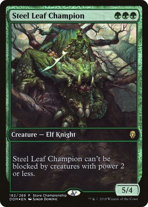 Steel Leaf Champion in the group Magic the Gathering / Types / Creatures / Elf at Proxyprinters.com (16329)