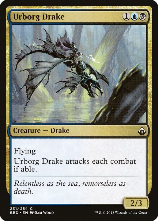 Urborg Drake in the group Magic the Gathering / Sets / Battlebond Promos at Proxyprinters.com (16331)