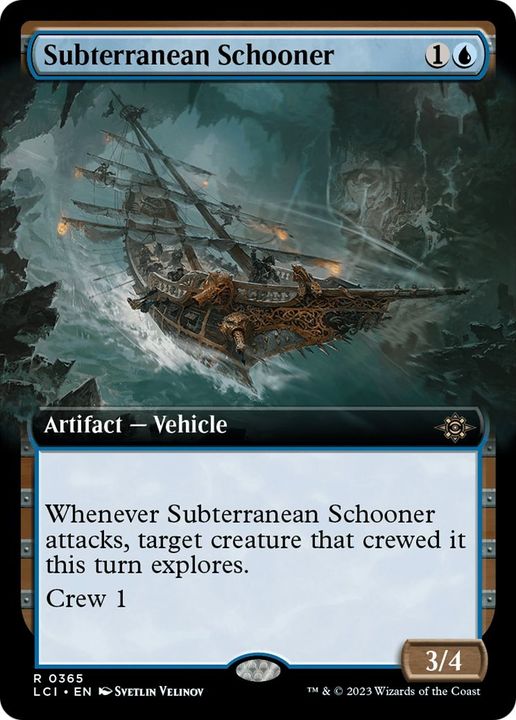 Subterranean Schooner in the group Magic the Gathering / Types / Artifacts / Artifact at Proxyprinters.com (16333)