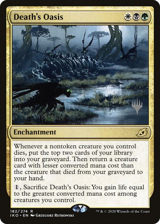 Death's Oasis in the group Magic the Gathering / Sets / Ikoria: Lair of Behemoths Promos at Proxyprinters.com (16353)