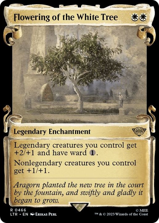 Flowering of the White Tree in the group Magic the Gathering / Sets / The Lord of the Rings: Tales of Middle-earth at Proxyprinters.com (16358)