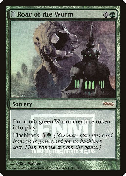 Roar of the Wurm in the group Magic the Gathering / Types / Colors / Green at Proxyprinters.com (1636)