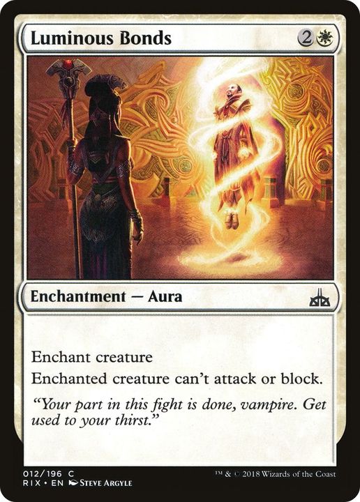 Luminous Bonds in the group Magic the Gathering / Types / Colors / White at Proxyprinters.com (16370)