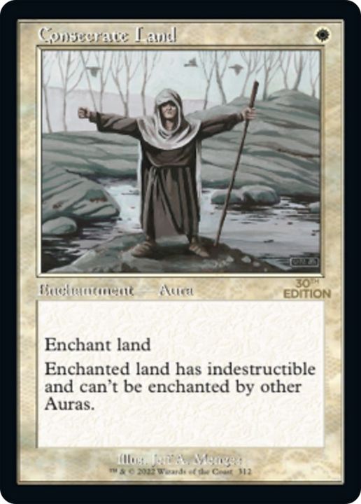 Consecrate Land in the group Magic the Gathering / Types / Colors / White at Proxyprinters.com (16385)