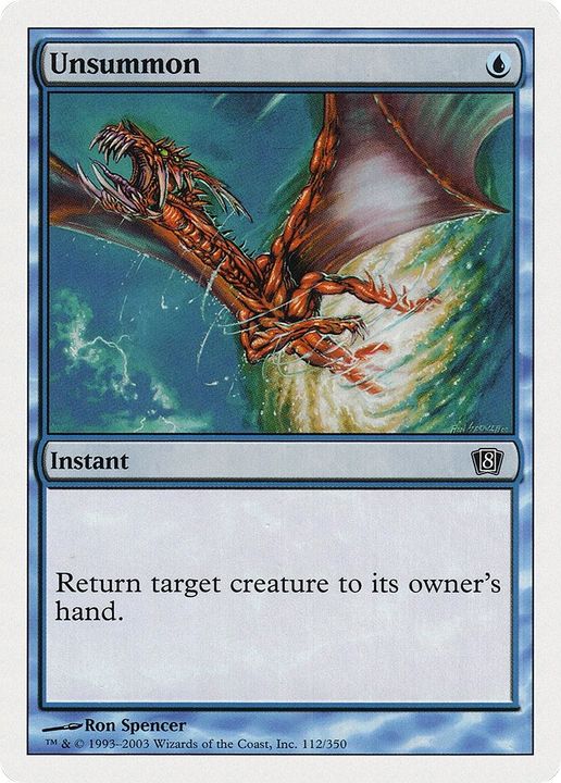 Unsummon in the group Magic the Gathering / Types / Colors / Blue at Proxyprinters.com (16390)