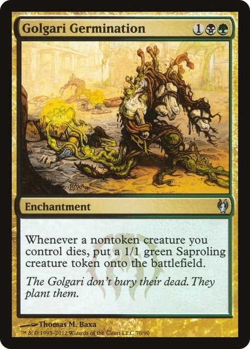 Golgari Germination in the group Magic the Gathering / Sets / Duel Decks: Izzet vs. Golgari at Proxyprinters.com (16434)