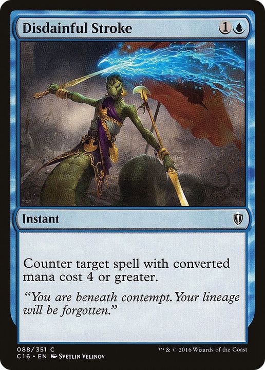 Disdainful Stroke in the group Magic the Gathering / Sets / Commander 2016 at Proxyprinters.com (16437)