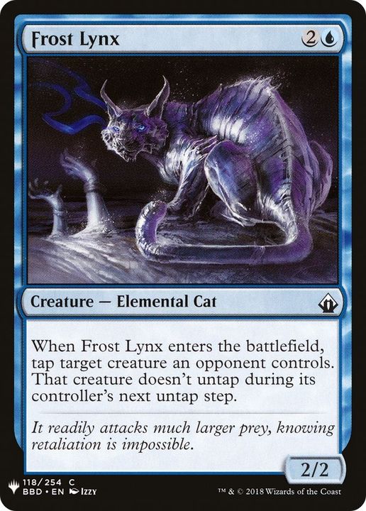 Frost Lynx in the group Magic the Gathering / Sets / The List at Proxyprinters.com (16440)